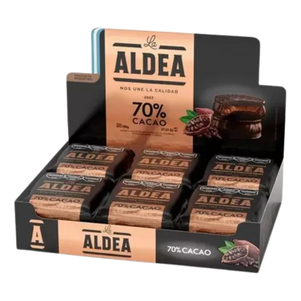 Caja La Aldea 70% cacao